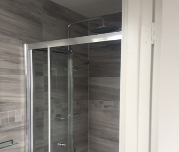 Attic Bathroom with Shower
